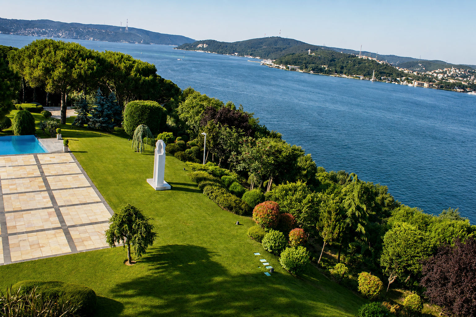 Huber Köşkü — Cumhurbaşkanlığı Tarabya Yerleşkesi — Peyzaj Mimarlığı 01